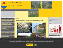 Tablet Screenshot of hochburg-ach.at